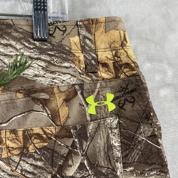 Under Armour Pants mens 40x30 Loose Fit Hunting Realtree Camo Xtra Field Outdoor - Picture 11 of 13